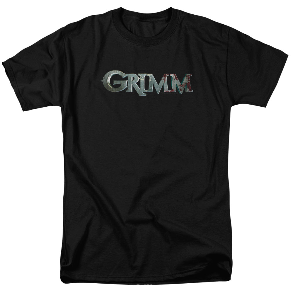 Grimm - Bloody Logo - Short Sleeve Adult 18/1 - Black T-shirt