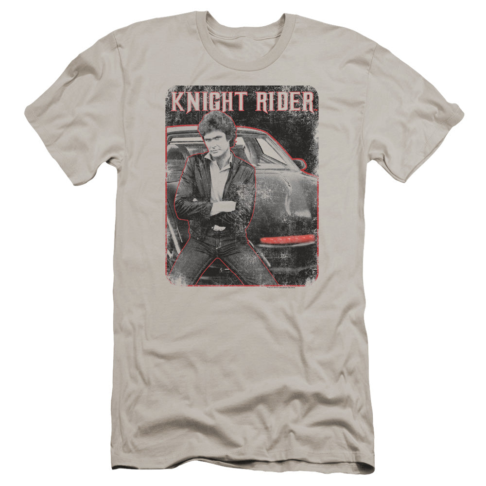 Knight Rider Knight And Kitt-premuim Canvas Adult Slim