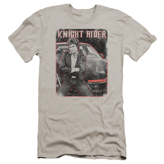 Knight Rider Knight And Kitt-premuim Canvas Adult Slim