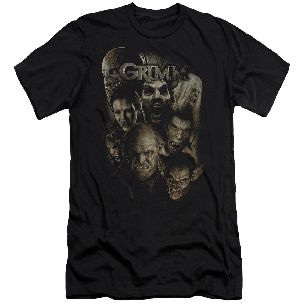 GRIMM WESEN - S/S ADULT 30/1 - BLACK - SM - BLACK T-Shirt