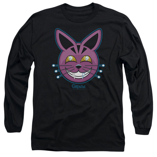 Grimm - Retchid Kat - Long Sleeve Adult 18/1 - Black - Sm - Black T-shirt