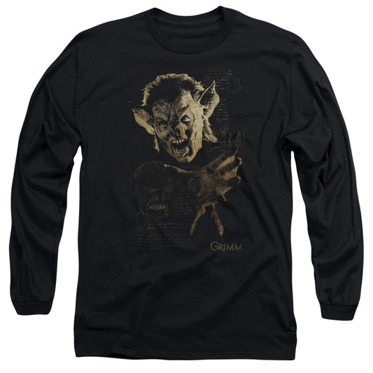 Grimm - Murcielago - Long Sleeve Adult 18/1 - Black - Sm - Black T-shirt