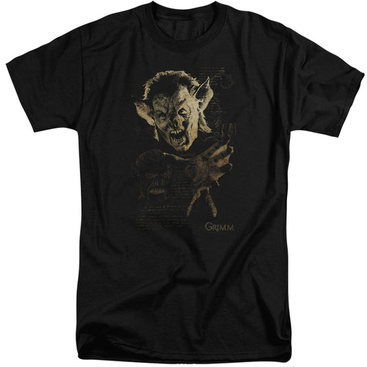 Grimm - Murcielago - Short Sleeve Adult Tall - Black - Xl - Black T-shirt
