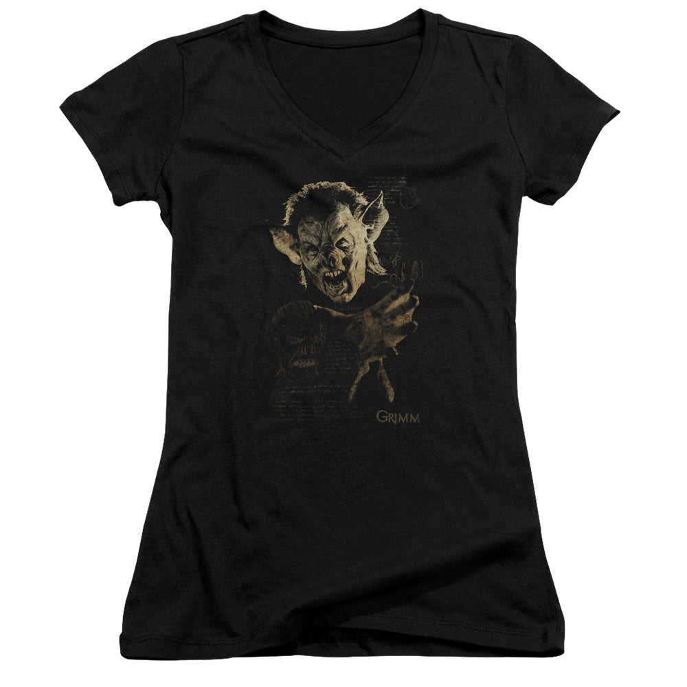 Grimm - Murcielago - Junior V-neck - Black - Sm - Black