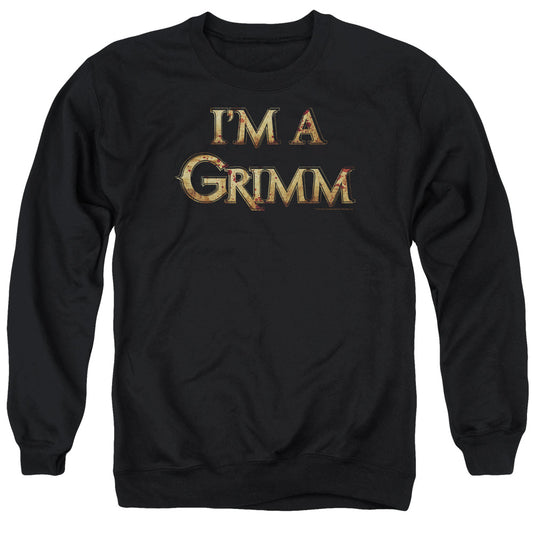 Grimm - Im A Grimm - Adult Crewneck Sweatshirt - Black