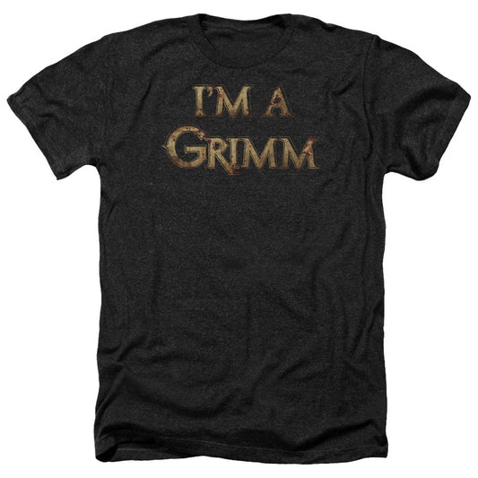 Grimm - Im A Grimm - Adult Heather - Black