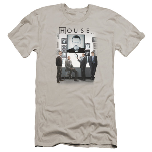 House - The Cast-premuim Canvas Adult Slim Fit 30/1 - Silver
