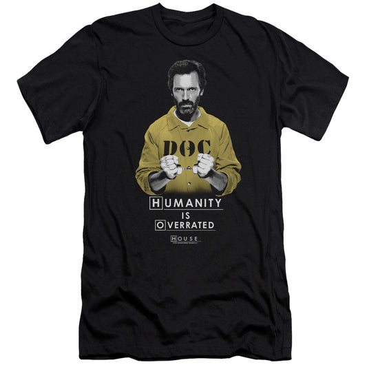 House - Humanity - Short Sleeve Adult 30/1 - Black T-shirt
