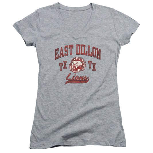 Friday Night Lights - Athletic Lions - Junior V-neck - Athletic Heather