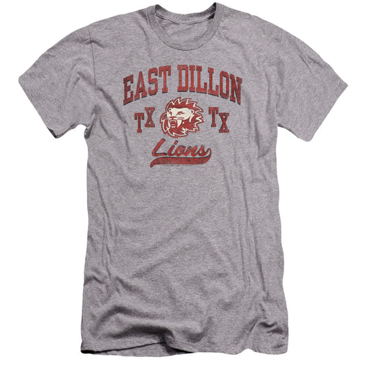 Friday Night Lights - Athletic Lions-premuim Canvas Adult Slim Fit 30/1 - Athletic Heather