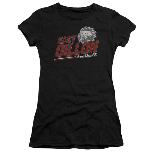 Friday Night Lights - Athletic Lions - Short Sleeve Junior Sheer - Black - Sm - Black T-shirt