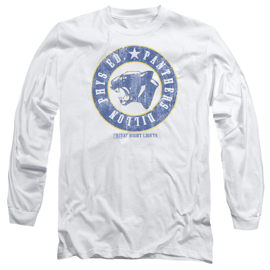 Friday Night Lights - Phys Ed - Long Sleeve Adult 18/1 - White - Md - White T-shirt