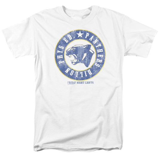 Friday Night Lights - Phys Ed - Short Sleeve Adult 18/1 - White T-shirt