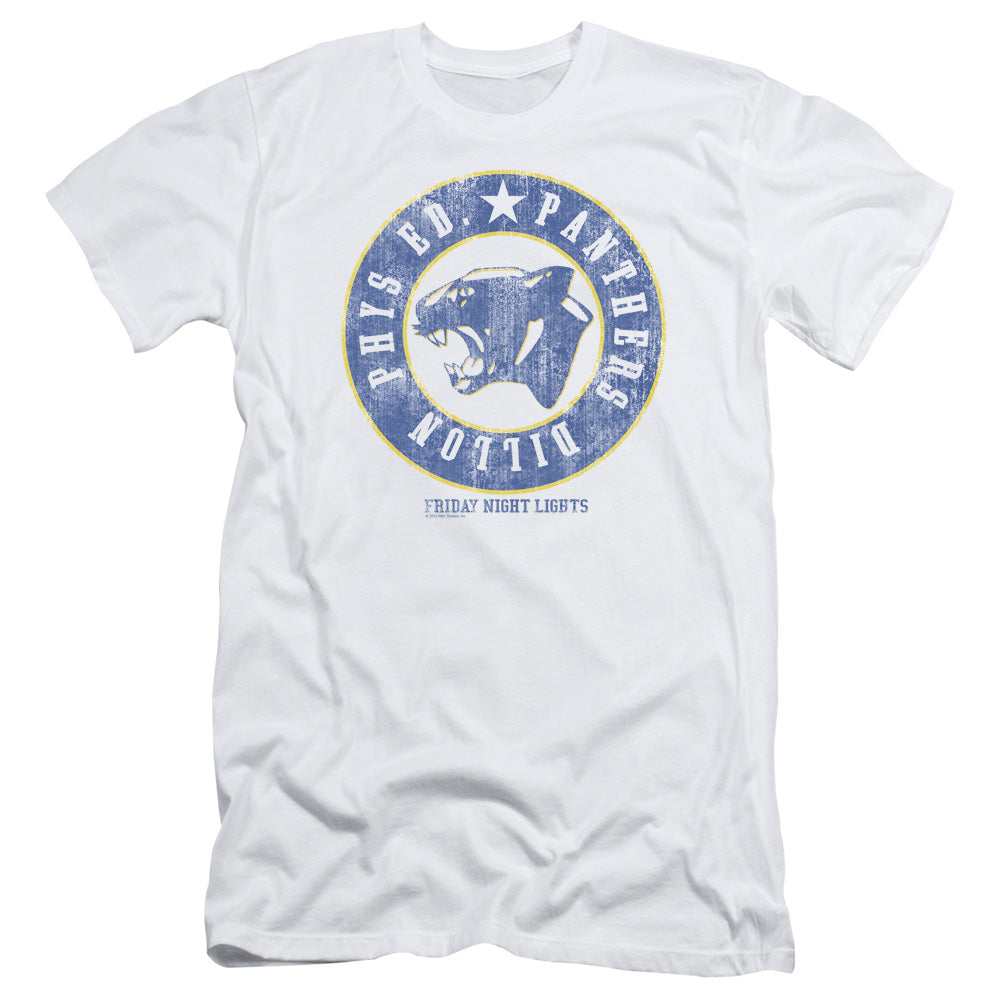 Friday Night Lights - Phys Ed - Short Sleeve Adult 30/1 - White - Md - White T-shirt