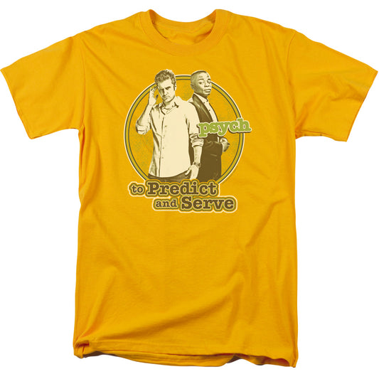 Psych - The Boys - Short Sleeve Adult 18/1 - Gold T-shirt