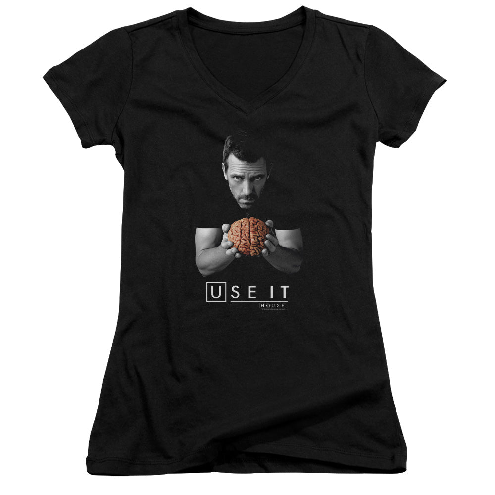 House - Use It - Junior V-neck - Black