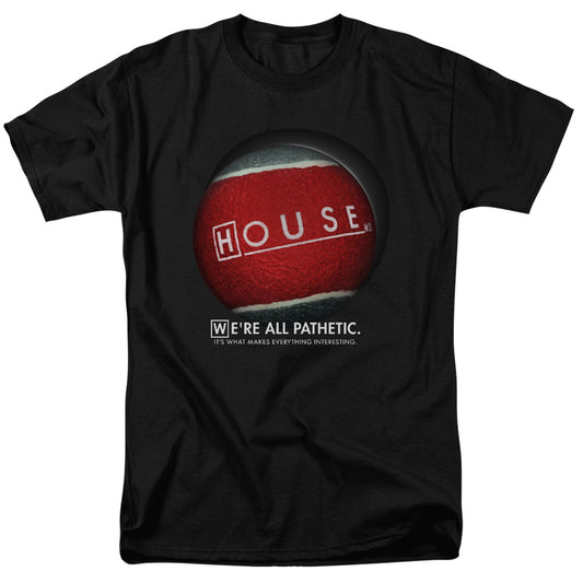 House - The Ball - Short Sleeve Adult 18/1 - Black T-shirt