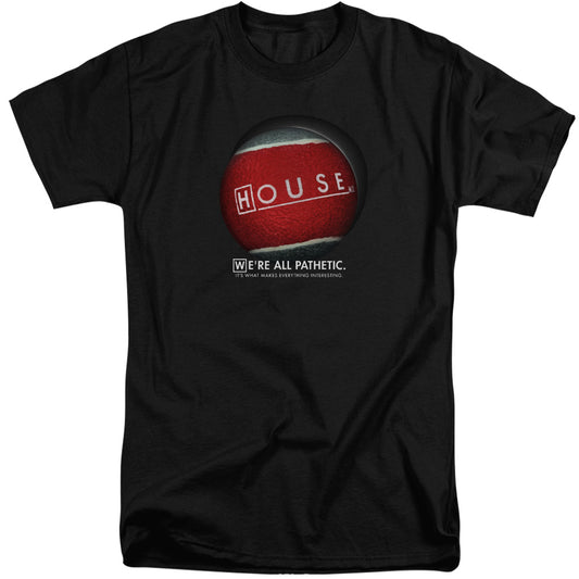 House - The Ball - Short Sleeve Adult Tall - Black T-shirt