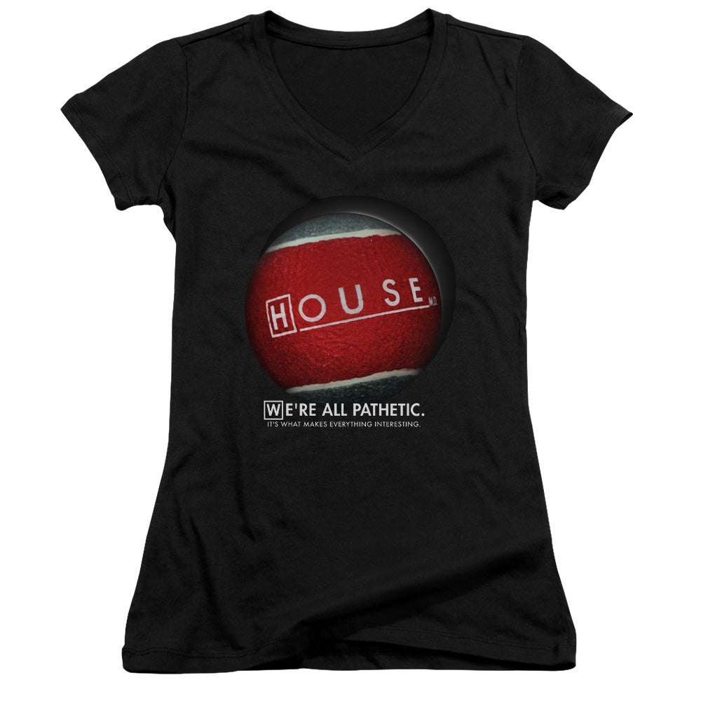 House - The Ball - Junior V-neck - Black
