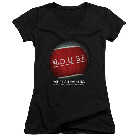 House - The Ball - Junior V-neck - Black