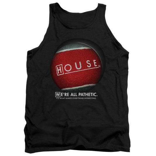 House The Ball - Adult Tank - Black