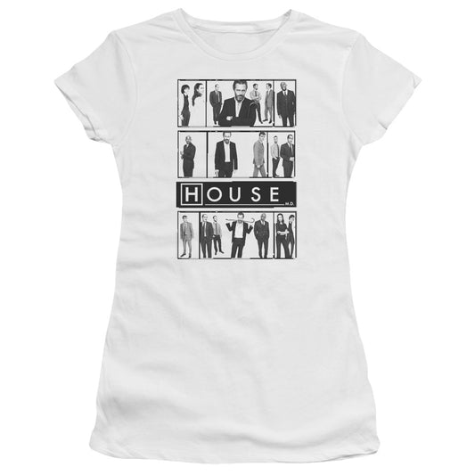 House - Film - Short Sleeve Junior Sheer - White T-shirt