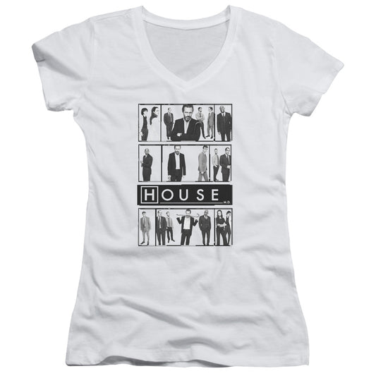 House - Film - Junior V-neck - White