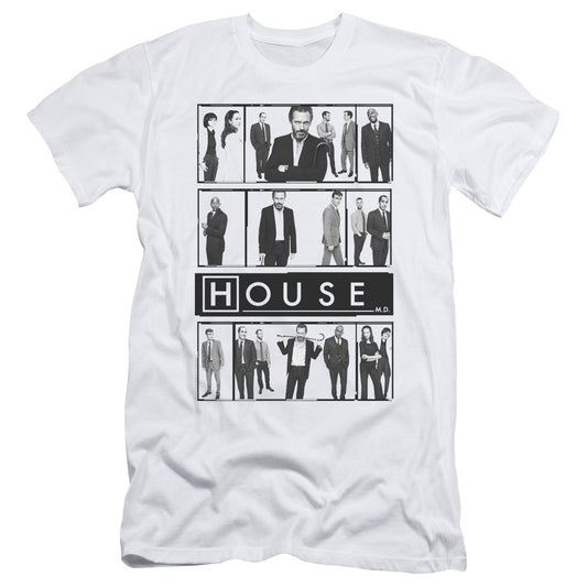 House - Film - Short Sleeve Adult 30/1 - White T-shirt