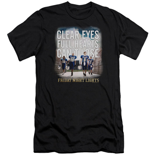 Friday Night Lights - Motivated - Short Sleeve Adult 30/1 - Black - Sm - Black T-shirt