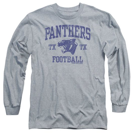 Friday Night Lights - Panther Arch - Long Sleeve Adult 18/1 - Athletic Heather - Sm - Athletic Heather T-shirt