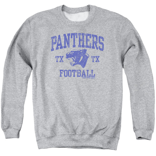 Friday Night Lights - Panther Arch - Adult Crewneck Sweatshirt - Athletic Heather