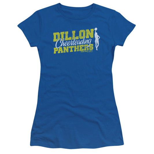 Friday Night Lights - Cheer Squad - Short Sleeve Junior Sheer - Royal Blue - Sm - Royal Blue T-shirt