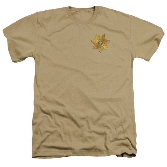 Eureka - Badge - Adult Heather - Sand - Sm - Sand