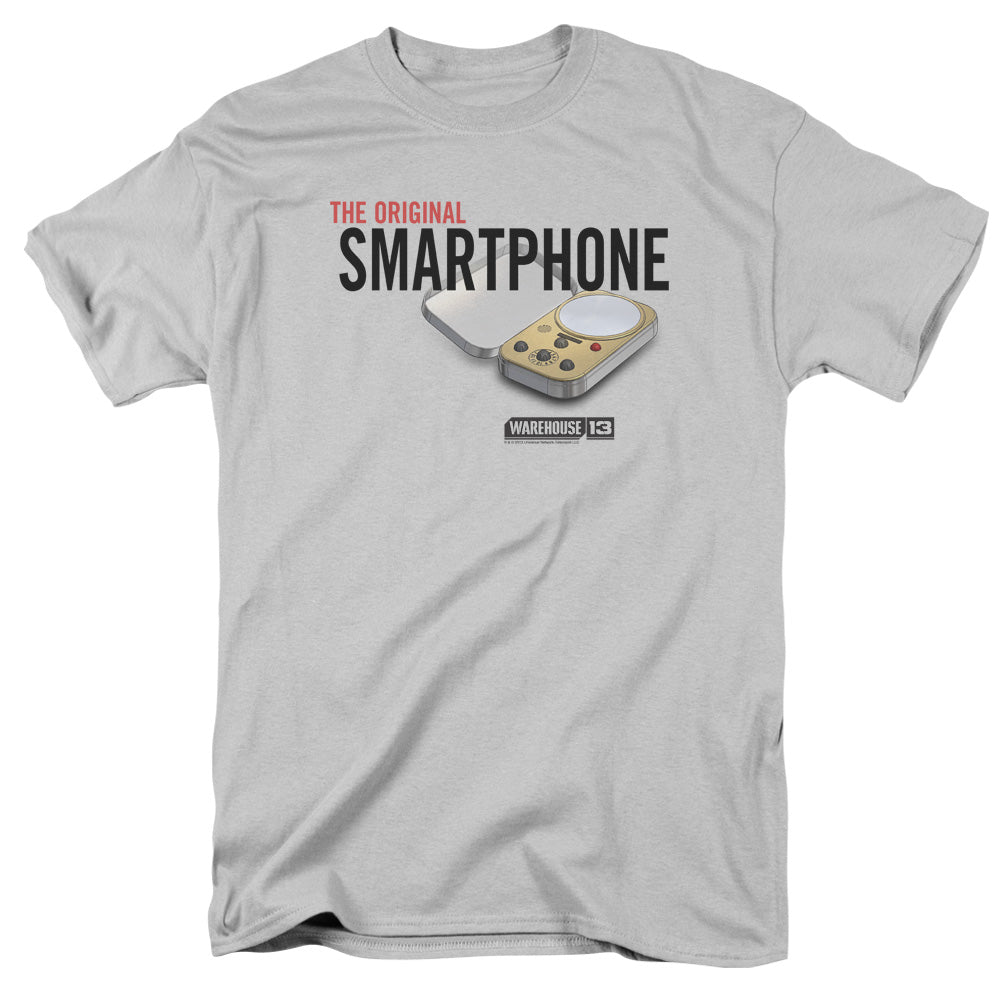 Warehouse 13 - Original Smartphone - Short Sleeve Adult 18/1 - Silver T-shirt