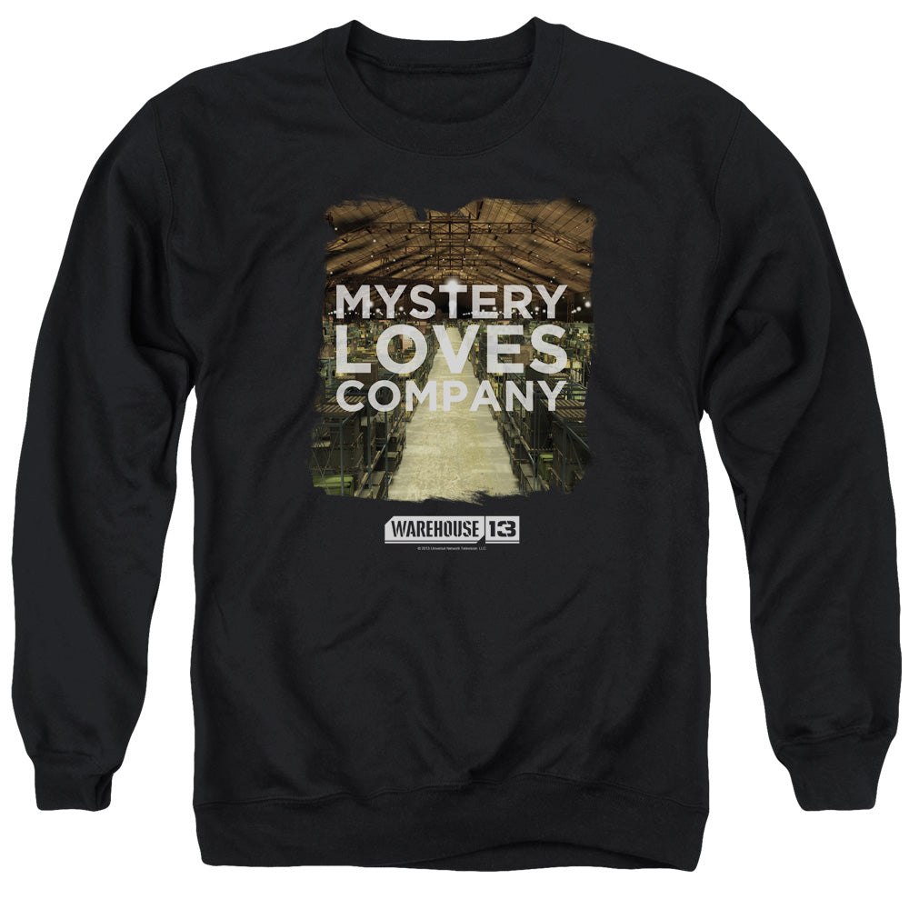 Warehouse 13 - Mystery Loves - Adult Crewneck Sweatshirt - Black