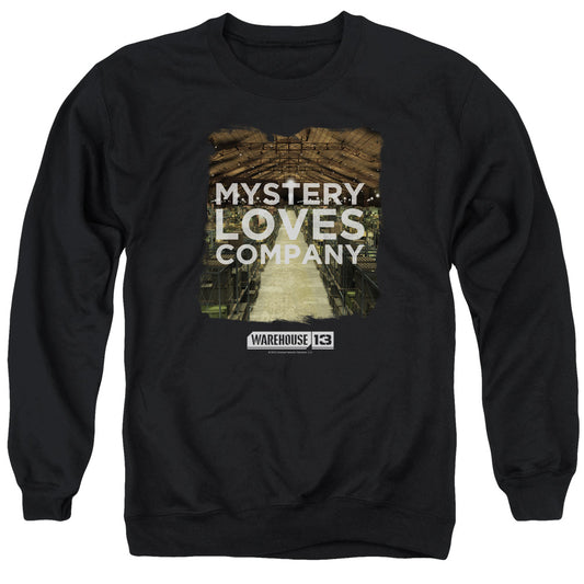 Warehouse 13 - Mystery Loves - Adult Crewneck Sweatshirt - Black