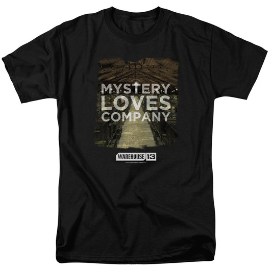 Warehouse 13 - Mystery Loves - Short Sleeve Adult 18/1 - Black T-shirt