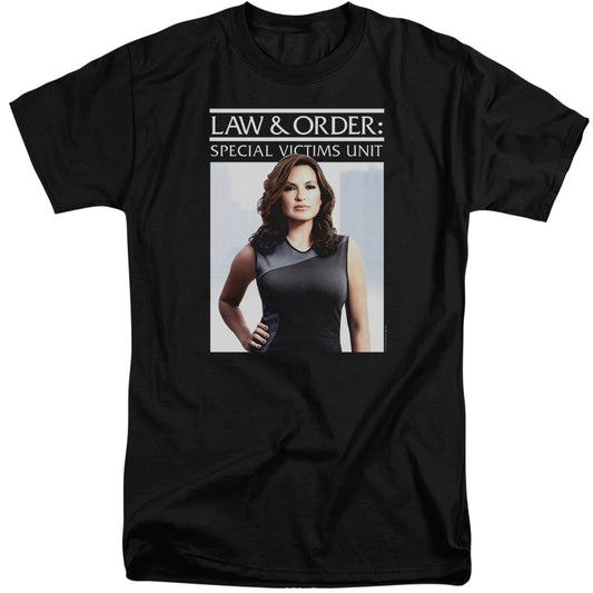 Law And Order Svu - Behind Closed Doors - Short Sleeve Adult Tall - Black T-shirt