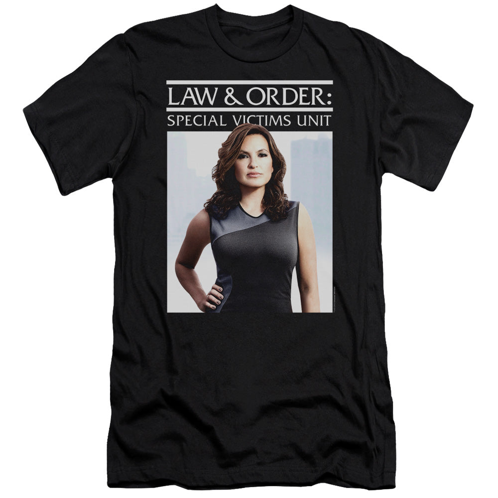 Law And Order Svu - Behind Closed Doors - Short Sleeve Adult 30/1 - Black T-shirt