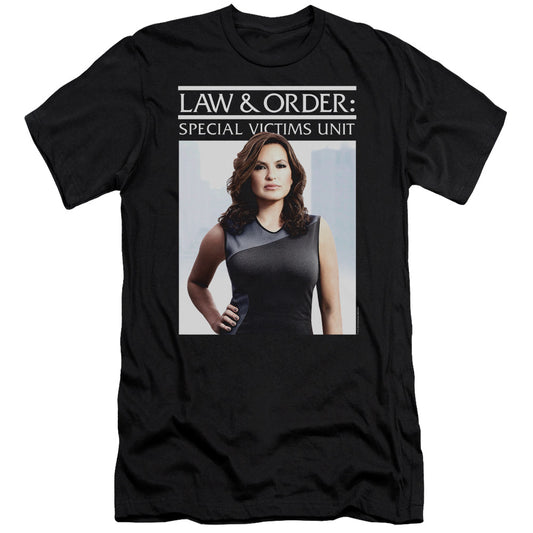 Law And Order Svu - Behind Closed Doors - Short Sleeve Adult 30/1 - Black T-shirt