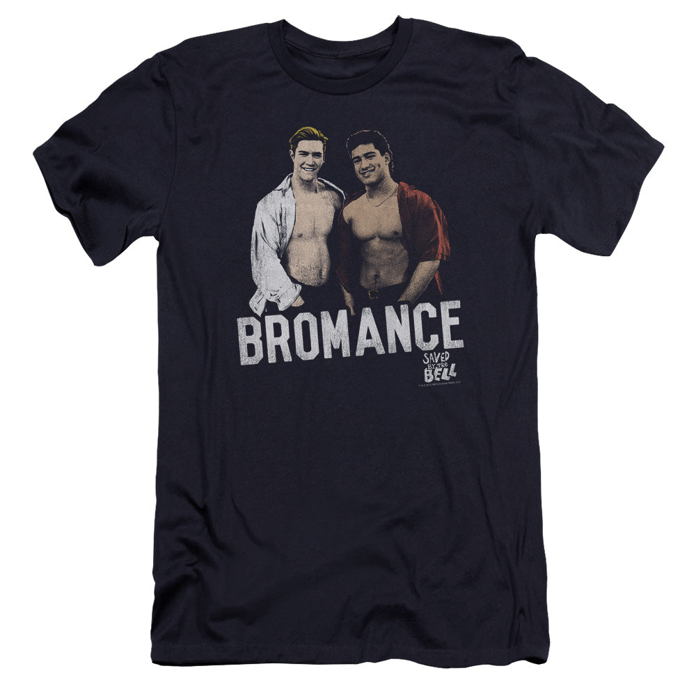 Saved By The Bell - Bromance-premuim Canvas Adult Slim Fit 30/1 - Navy
