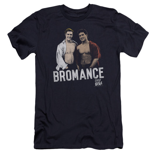Saved By The Bell - Bromance-premuim Canvas Adult Slim Fit 30/1 - Navy