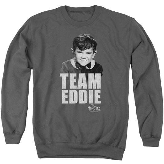 The Munsters - Team Edward - Adult Crewneck Sweatshirt - Charcoal