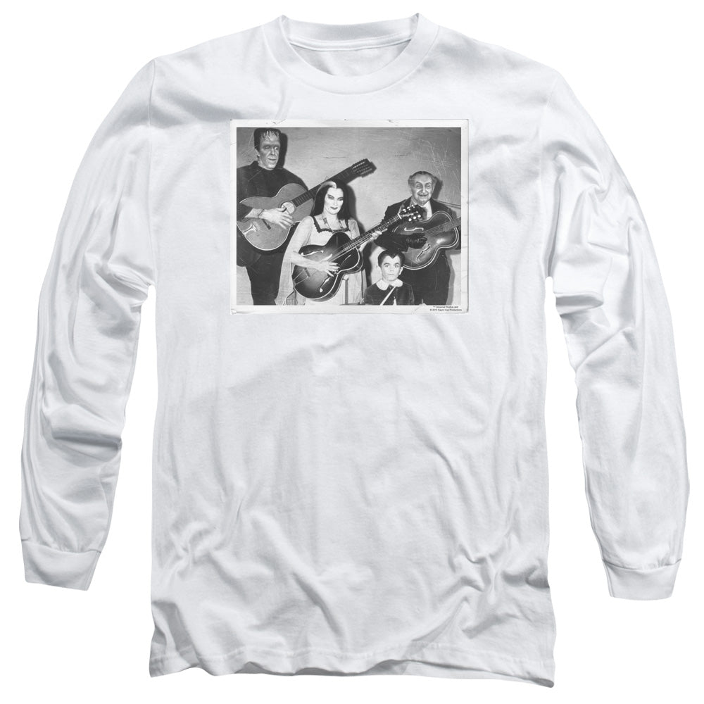 THE MUNSTERS PLAY IT AGAIN - L/S ADULT 18/1 - WHITE T-Shirt