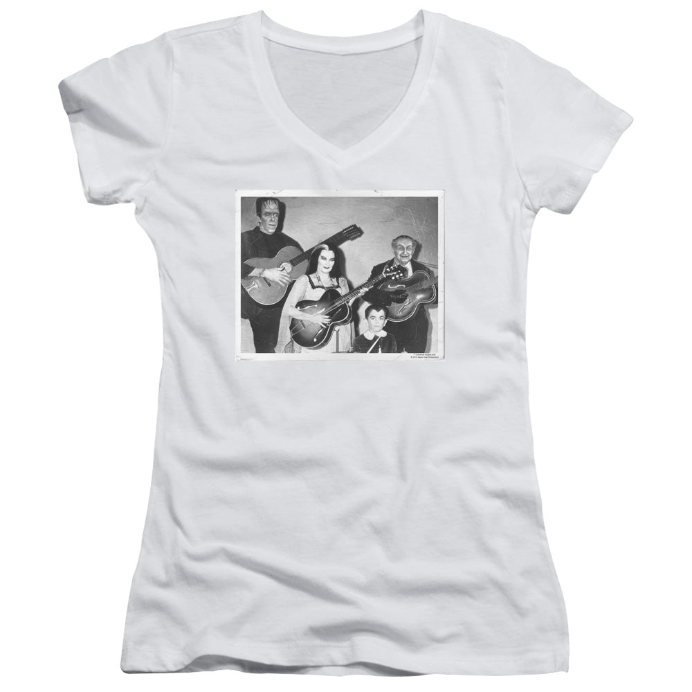 The Munsters - Play It Again-junior V-neck - White