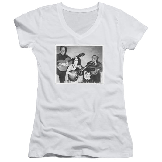 The Munsters - Play It Again-junior V-neck - White
