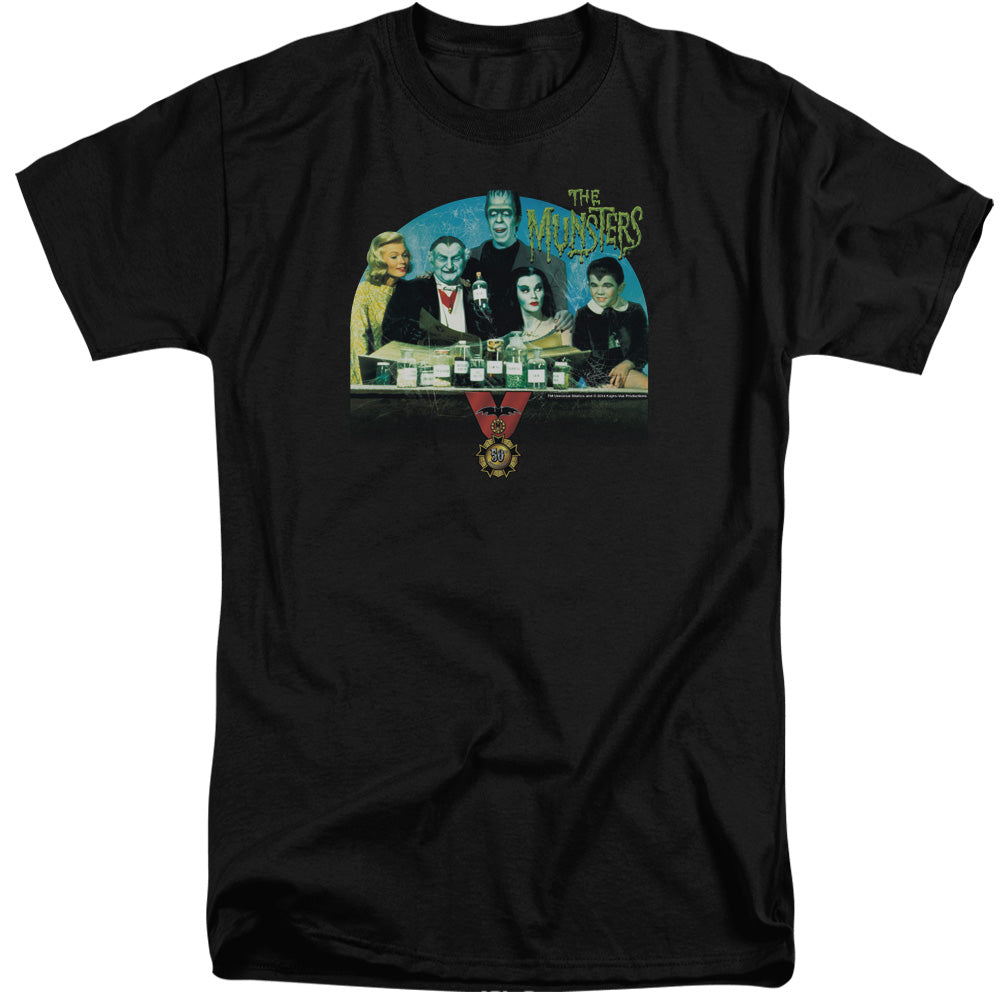 The Munsters - 50 Year Potion - Short Sleeve Adult Tall - Black T-shirt