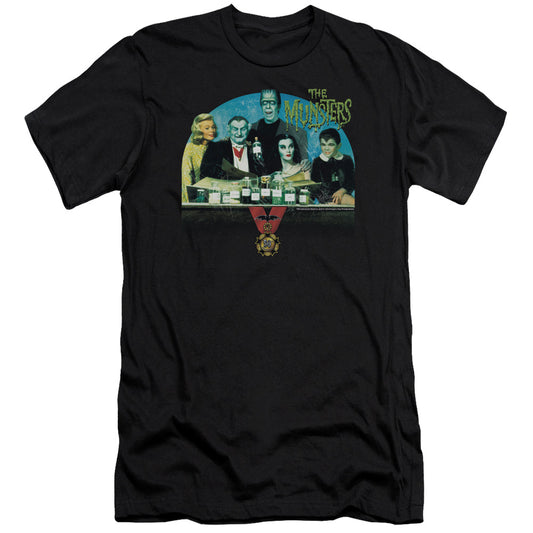 The Munsters - 50 Year Potion-premuim Canvas Adult Slim Fit 30/1 - Black