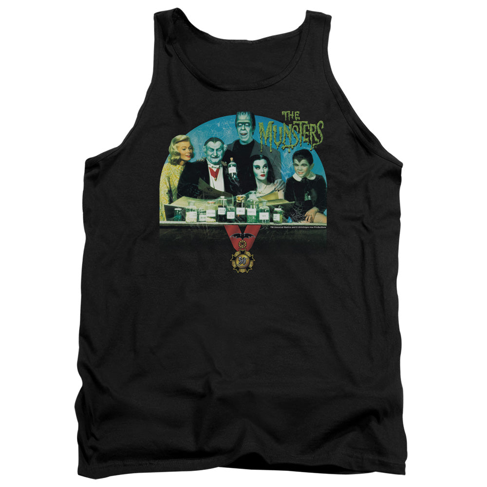 The Munsters - 50 Year Potion - Adult Tank - Black