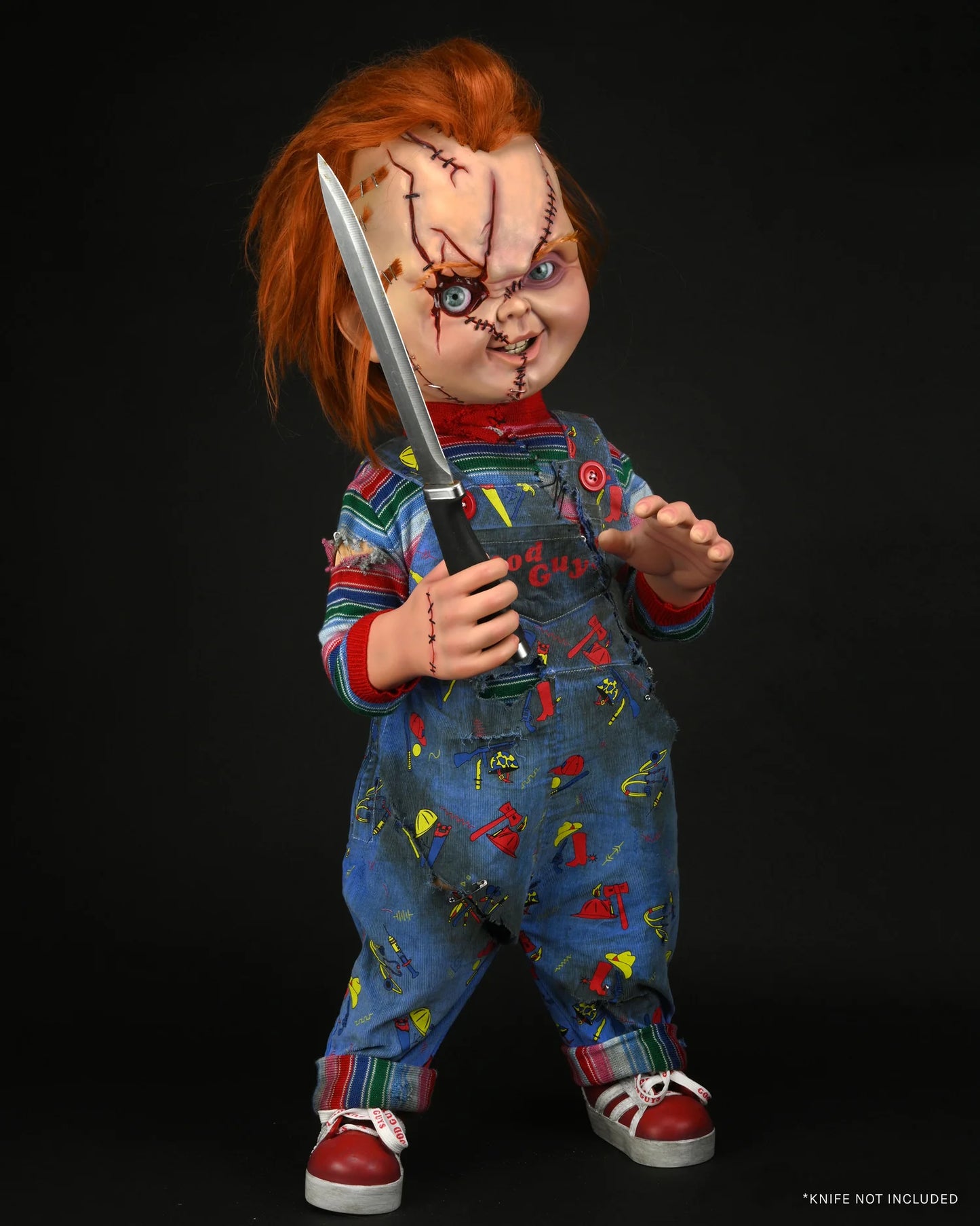 Child s Play Bride of Chucky Chucky Life Size 1 1 Scale Replica FYE